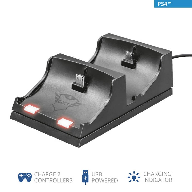 Trust GXT 235 Duo Charging Dock PS4 wehkamp