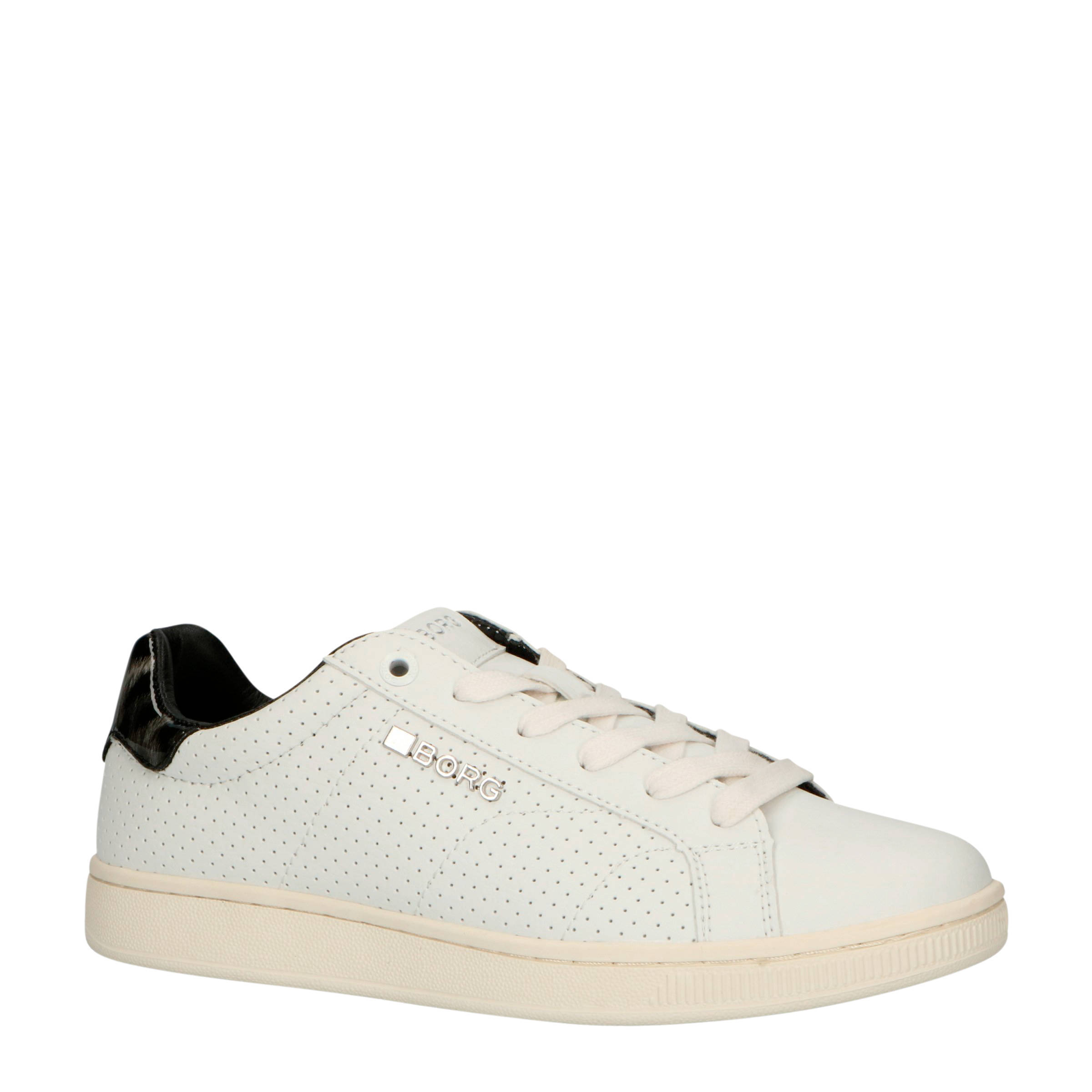 Björn Borg T306 LOW LEO PRF W sneakers wit/panterprint | wehkamp