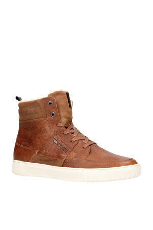 COLLIN HGH TMB M COLLIN HGH TMB M leren veterboots cognac