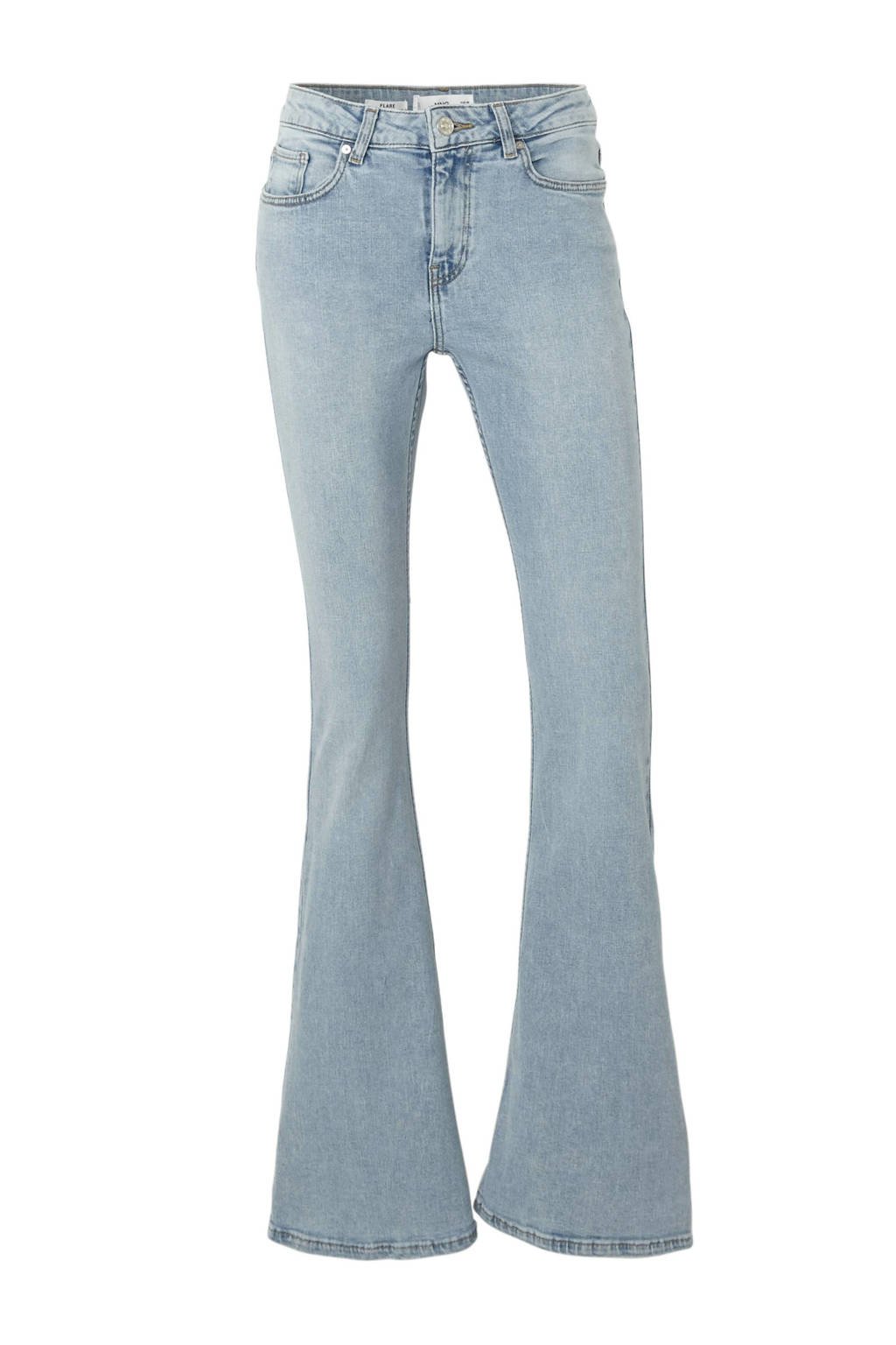Mango high waist flared jeans, Light denim