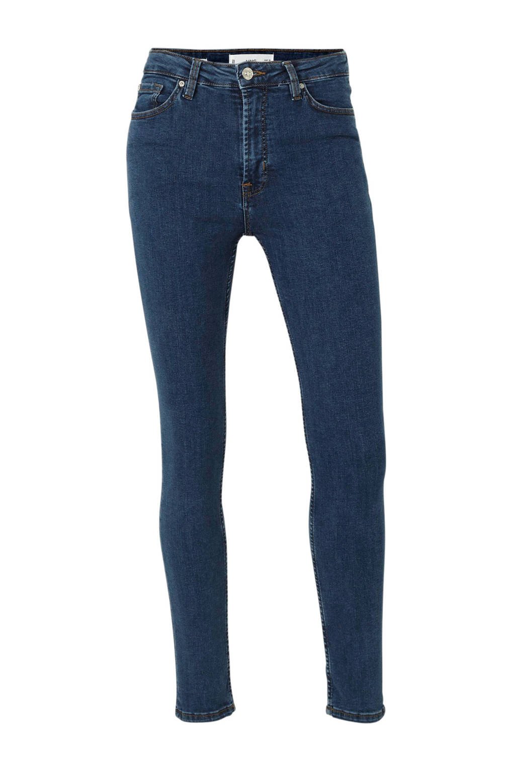 Mango high waist skinny jeans, Stonewashed