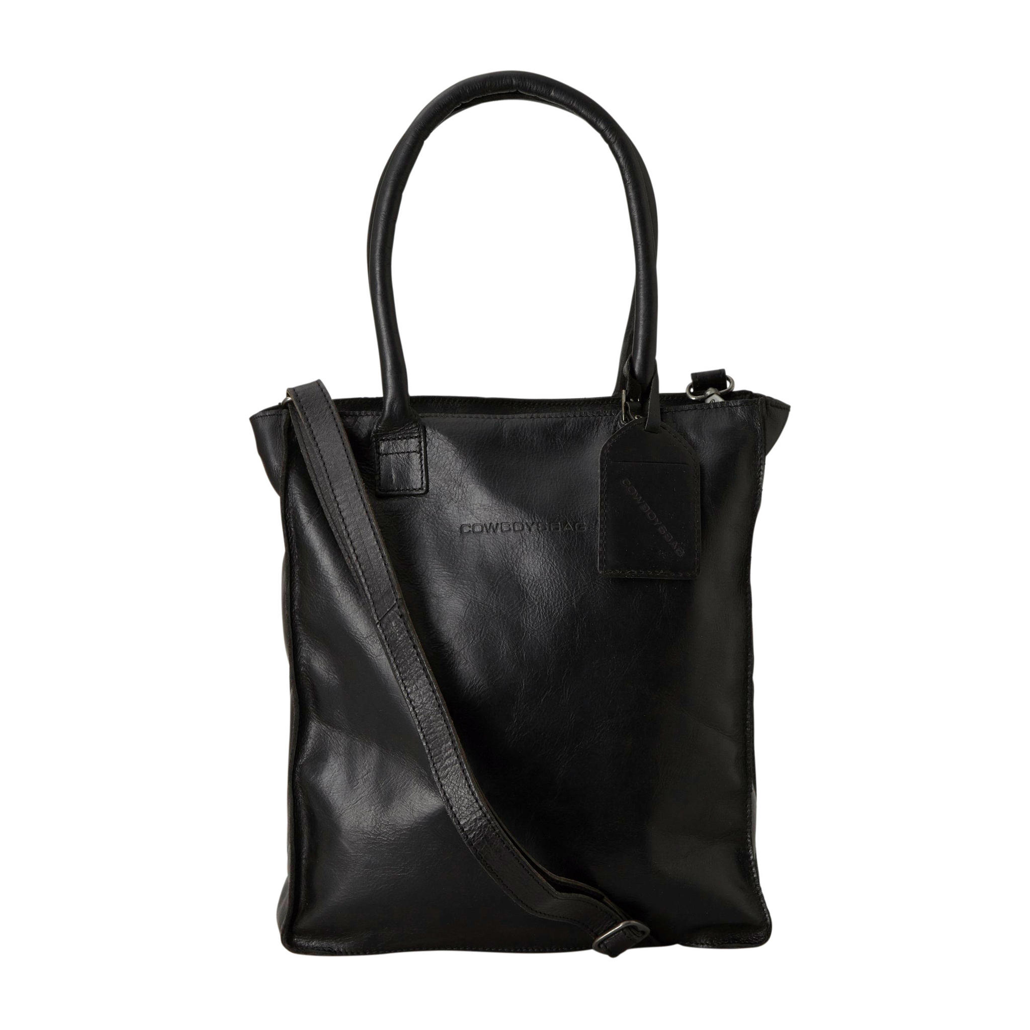 Cowboysbag 13.3 inch Woodridge leren shopper laptoptas wehkamp