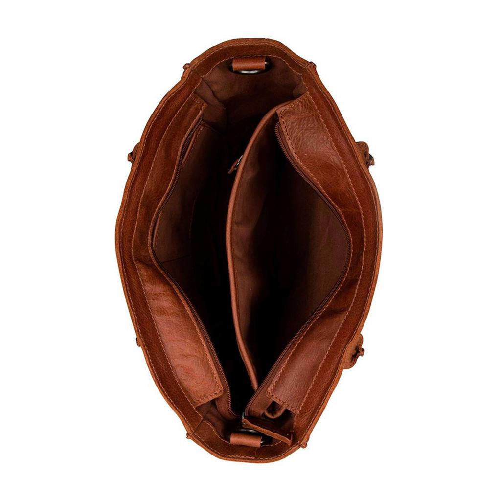 Cowboysbag 13 inch leren laptoptas Woodridge cognac wehkamp