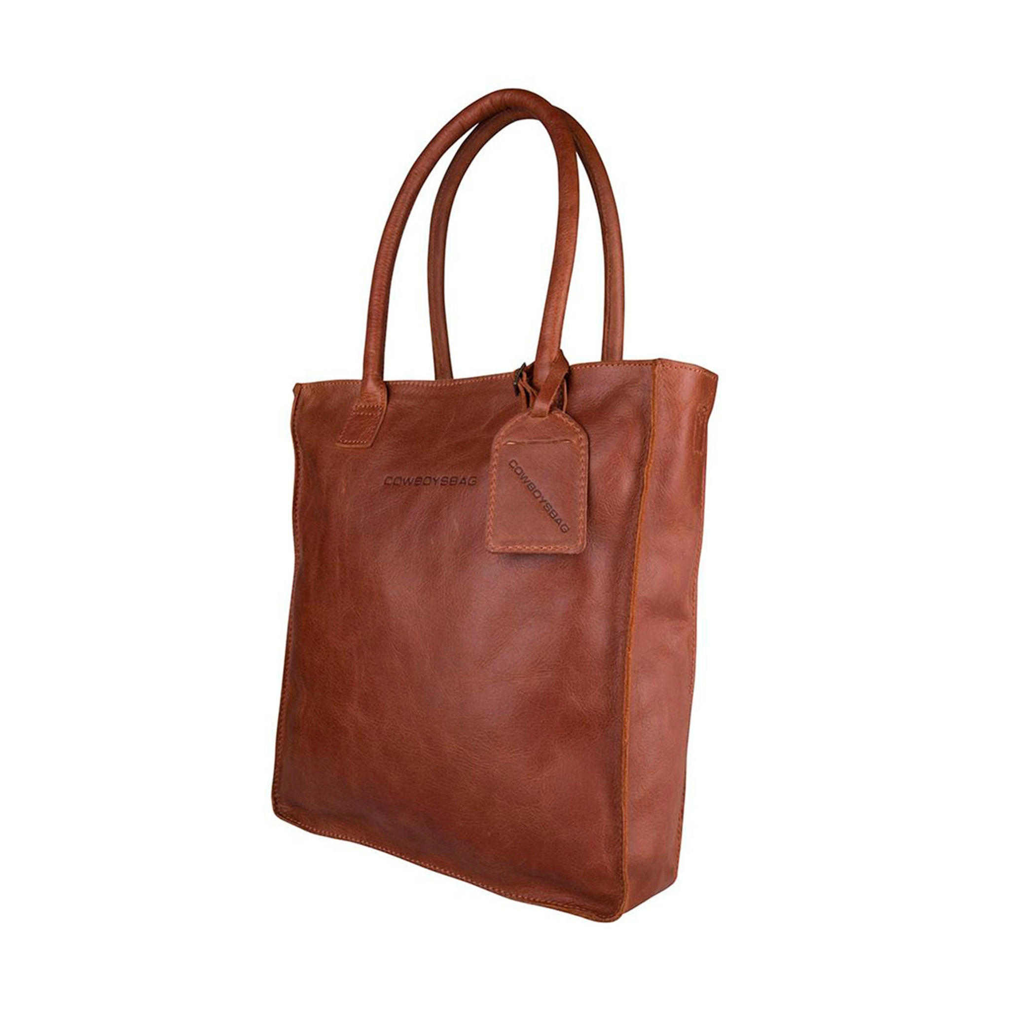 Cowboysbag 13 inch leren laptoptas Woodridge cognac wehkamp