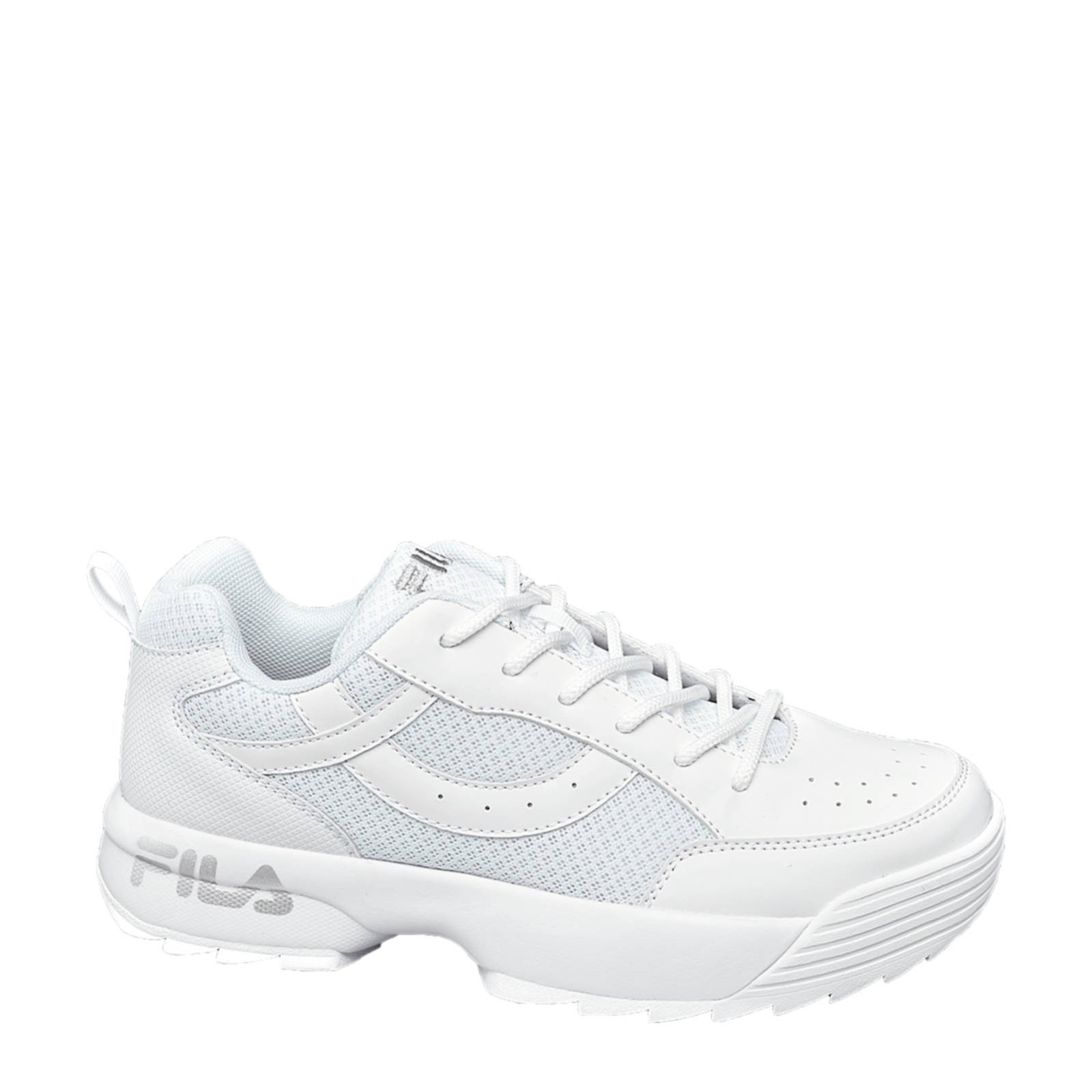 fila chunky sneakers wit
