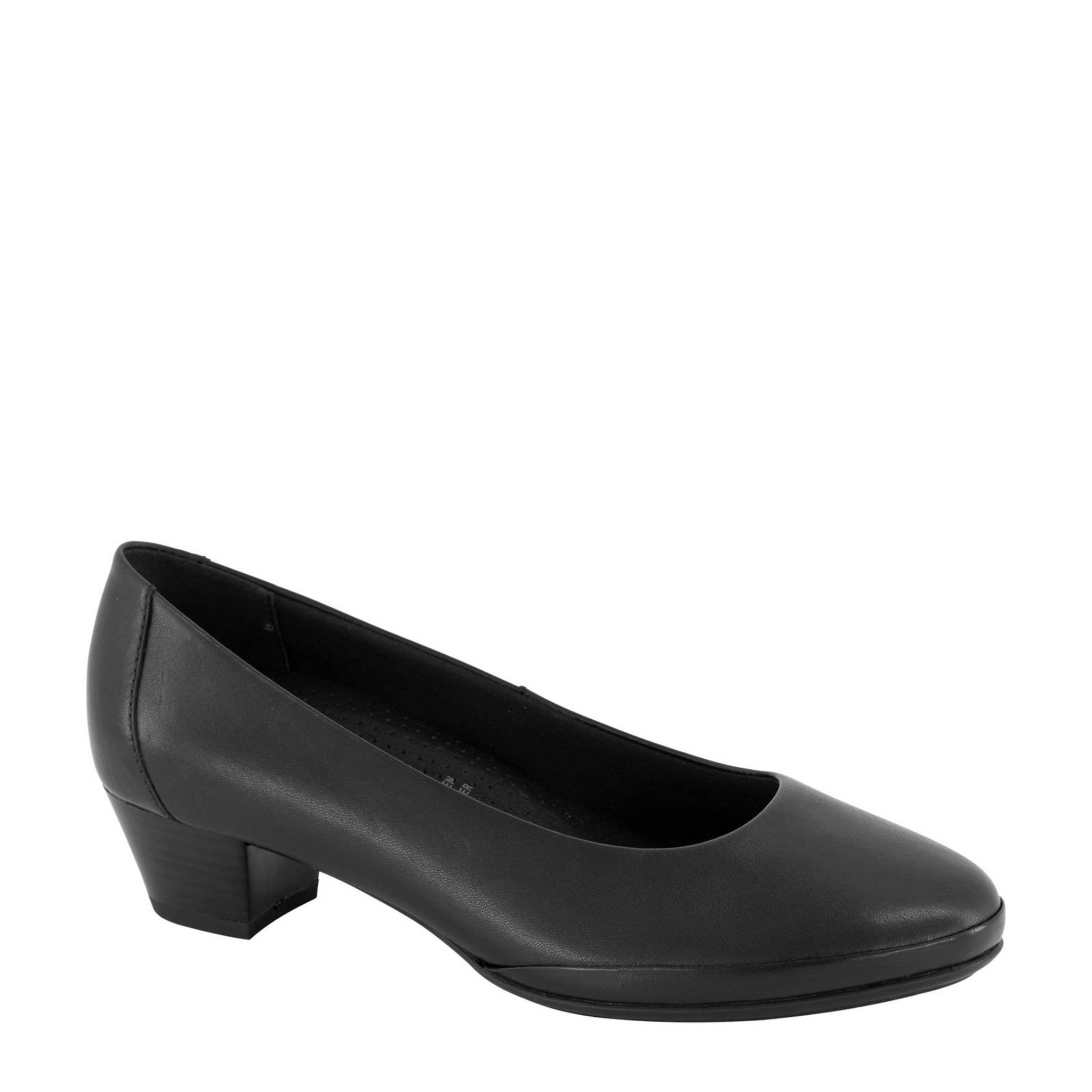 Medicus comfort leren pumps zwart wehkamp