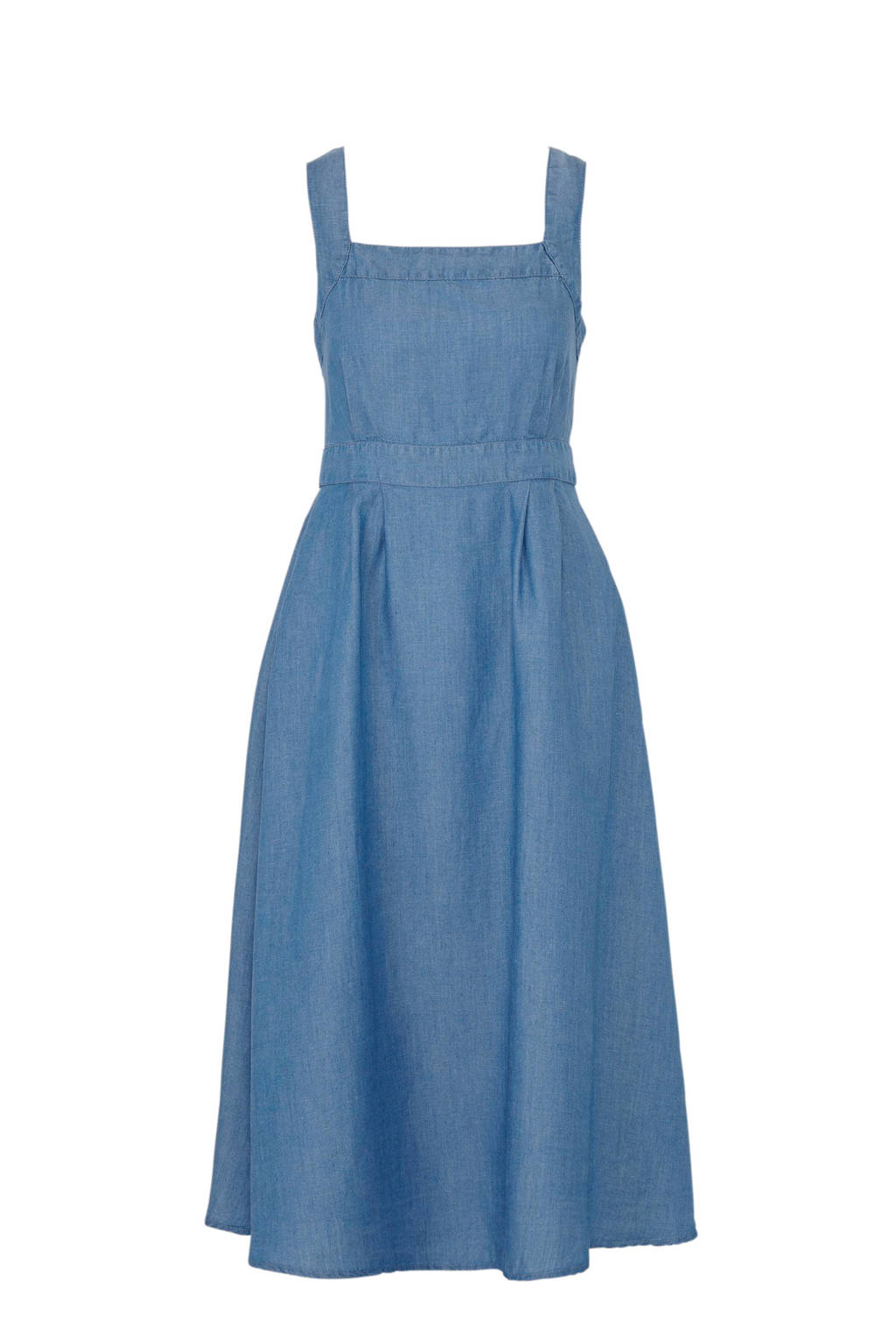 Mango spijkerjurk met linnen, Light denim