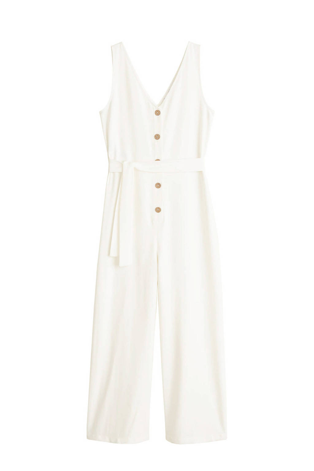 Mango jumpsuit gebroken wit, Gebroken wit