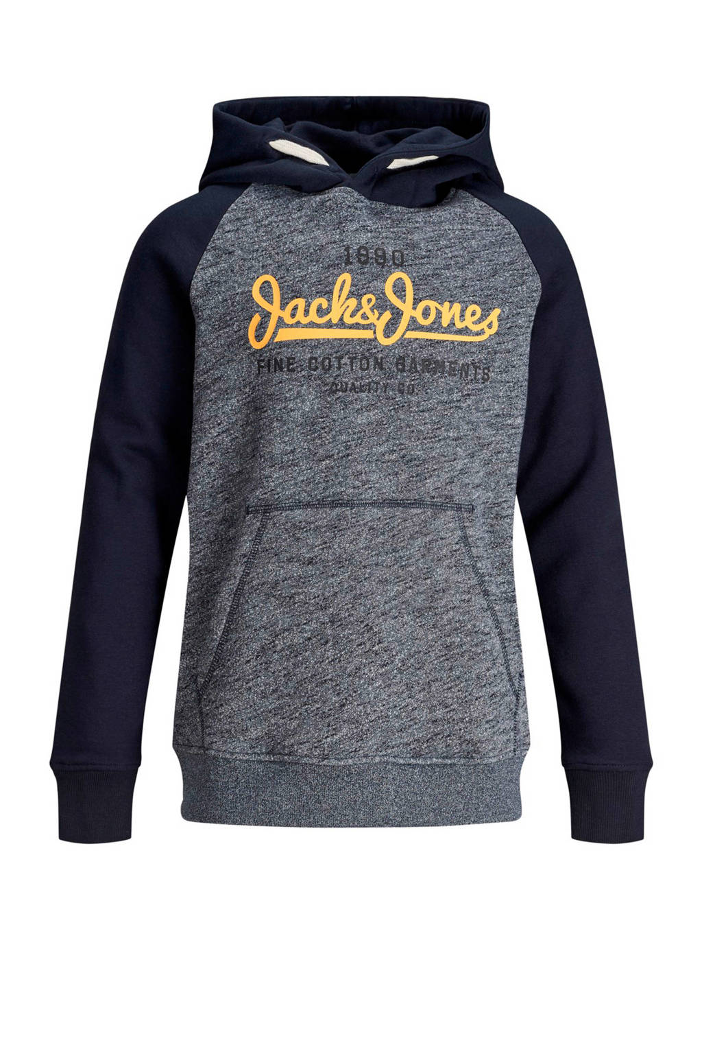 JACK & JONES JUNIOR hoodie met tekst marine, Marine