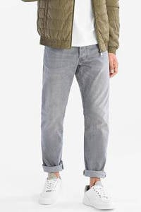 C&A The Denim straight fit jeans grijs