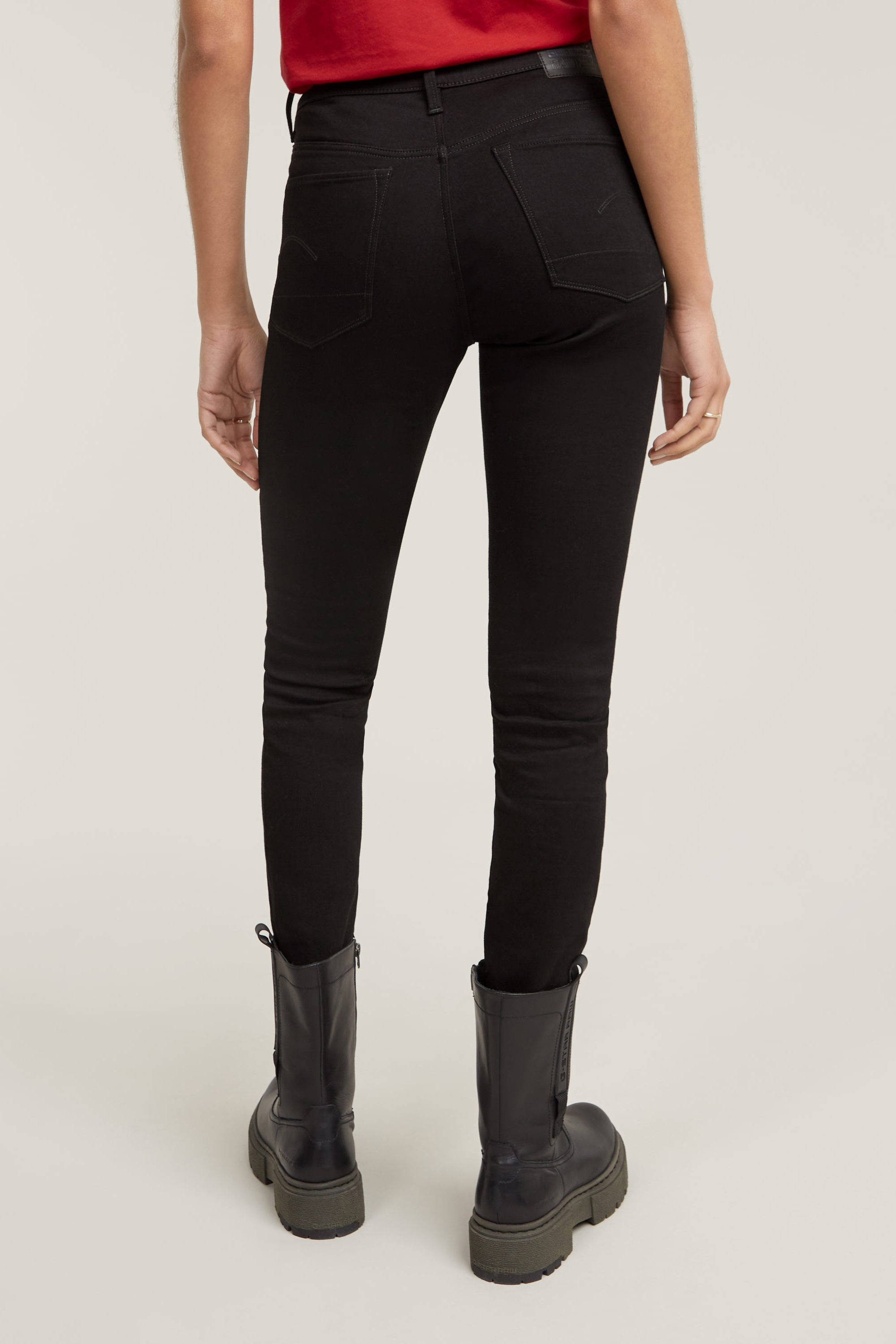 g star high waist skinny