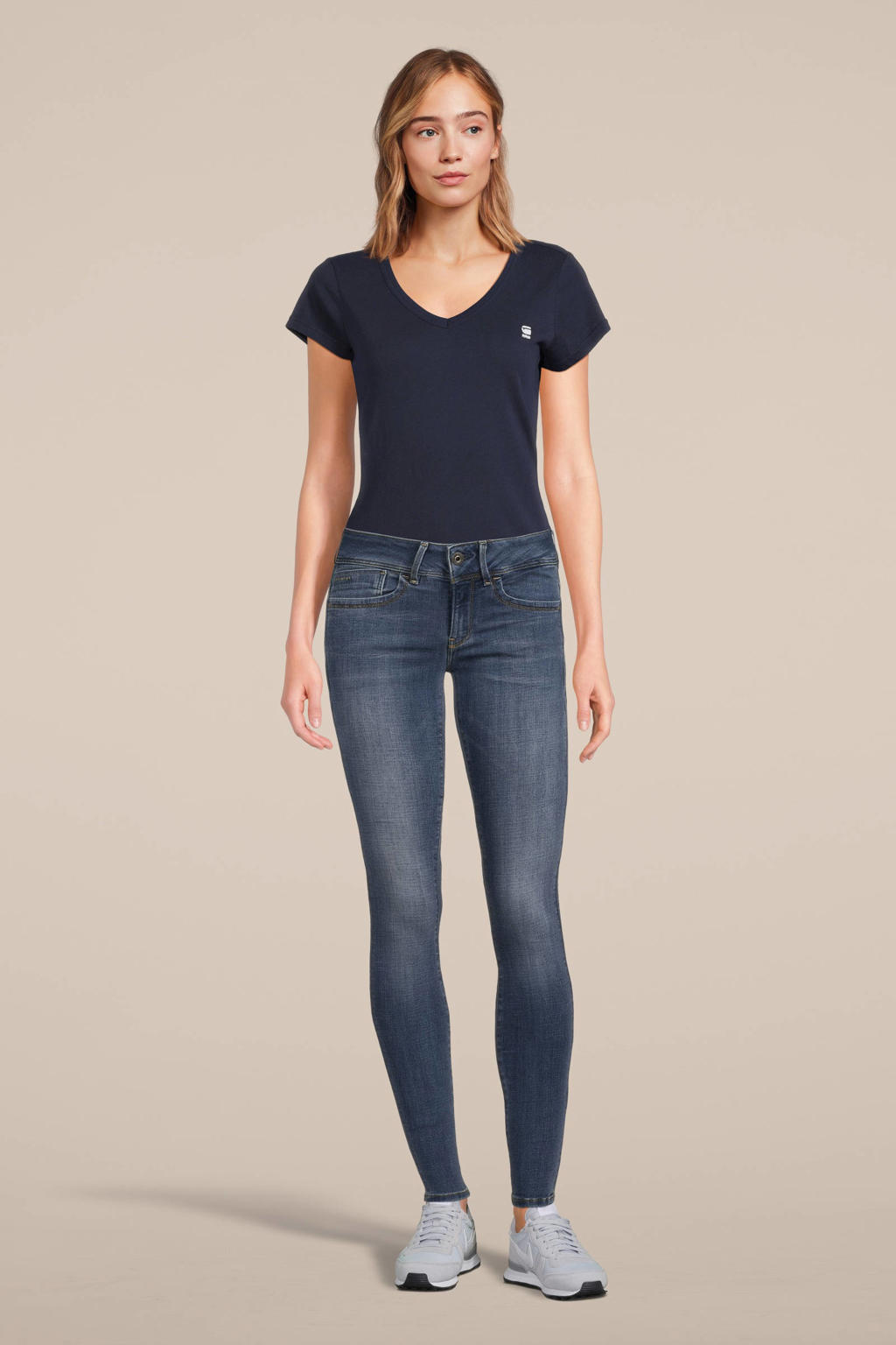 G-Star RAW Lynn skinny jeans faded blue