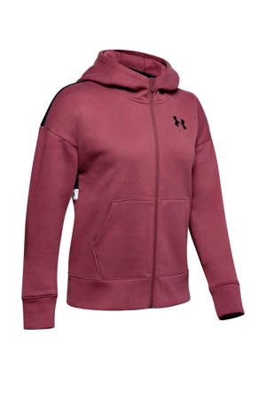 vest paars/zwart