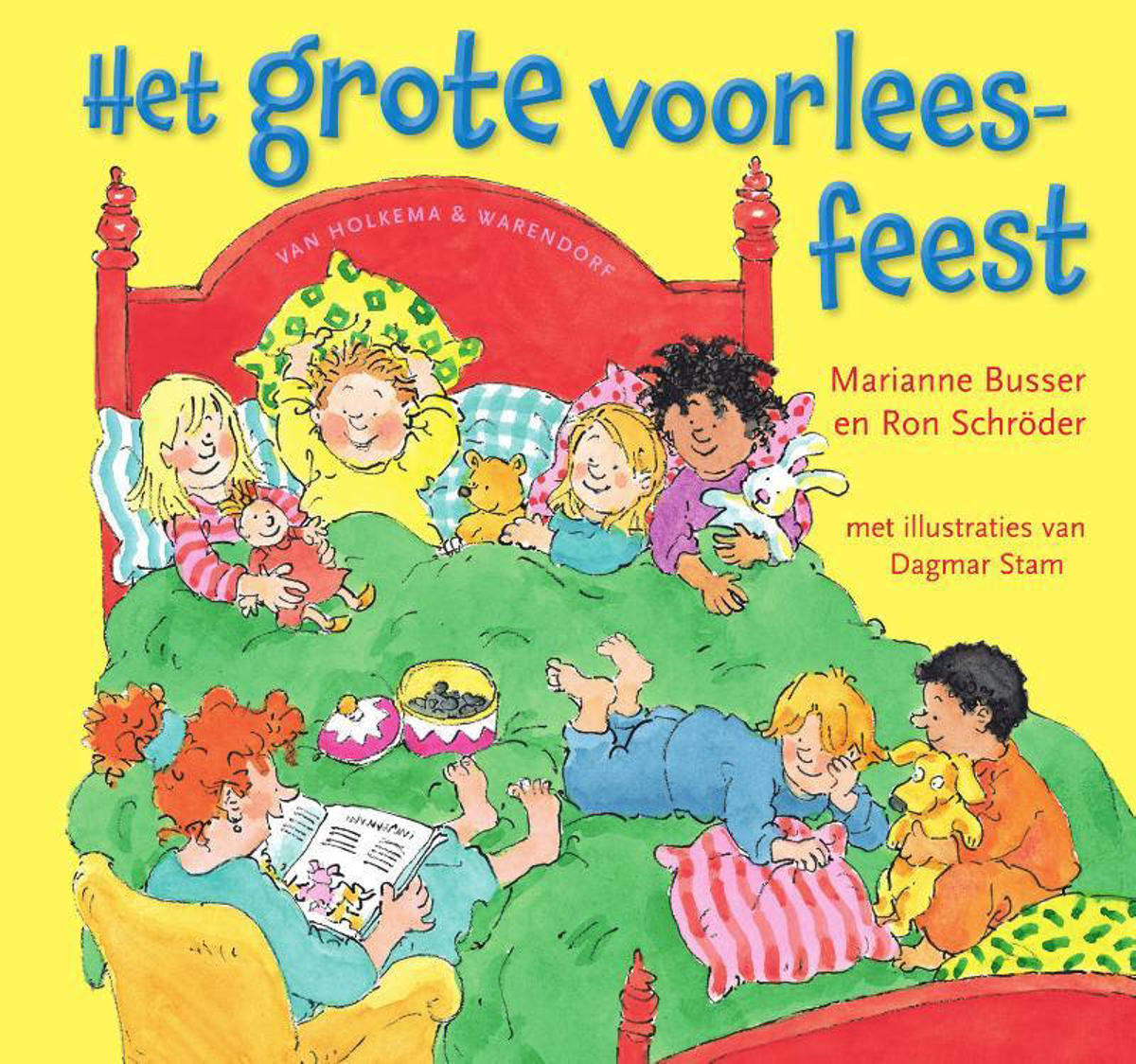 Marianne Busser en Ron Schröder Het grote voorleesfeest wehkamp