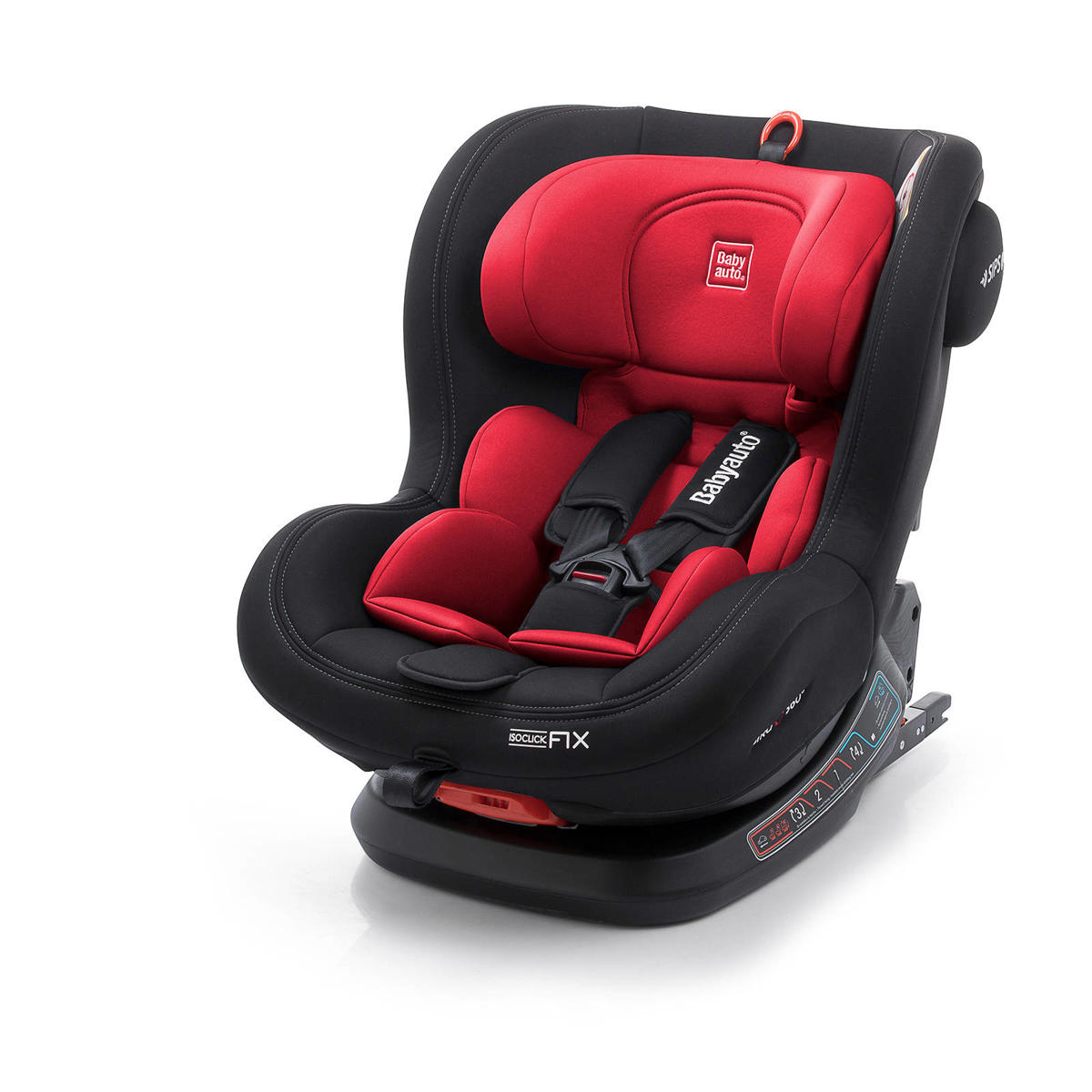 veronderstellen Malaise Uitlijnen Babyauto Biro Fix autostoel zwart/rood | wehkamp