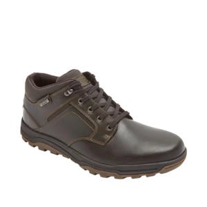 Harlee leren veterschoenen bruin