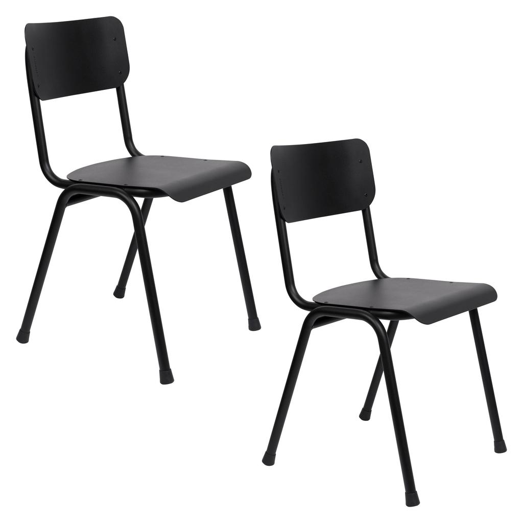 Zuiver Back to School tuinstoel (set van 2)