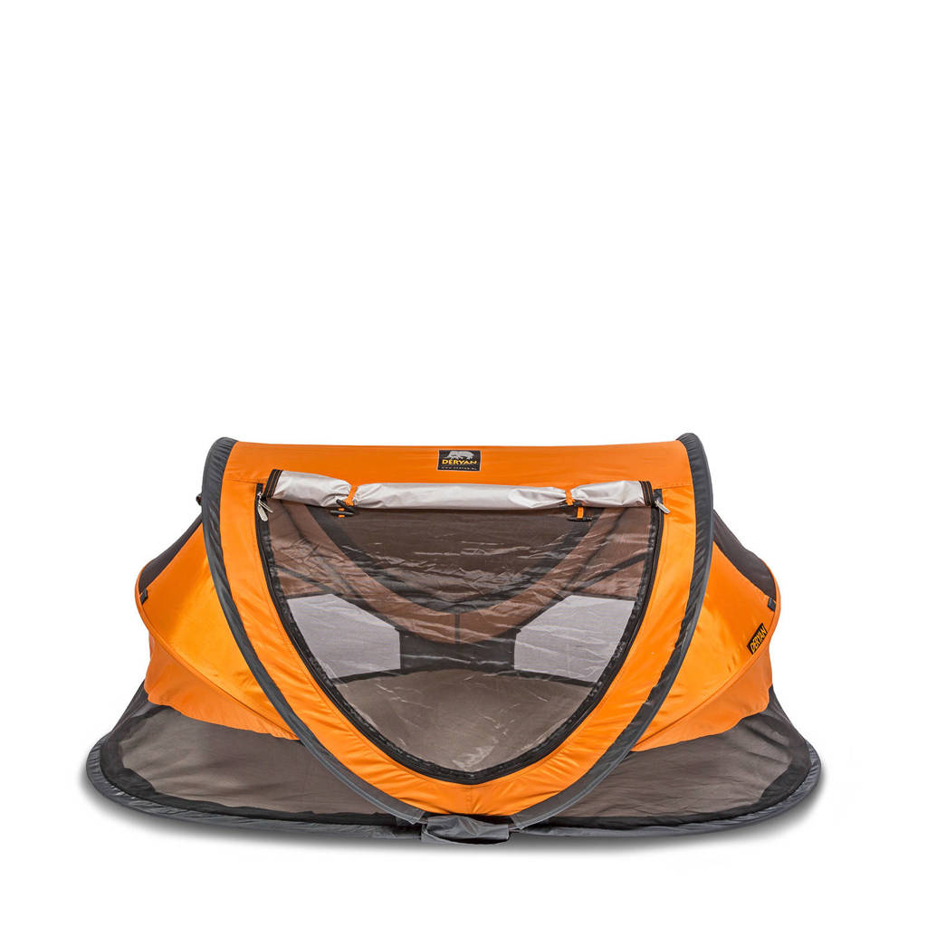 Deryan peuter luxe - campingbedje - orange - 2020, Oranje