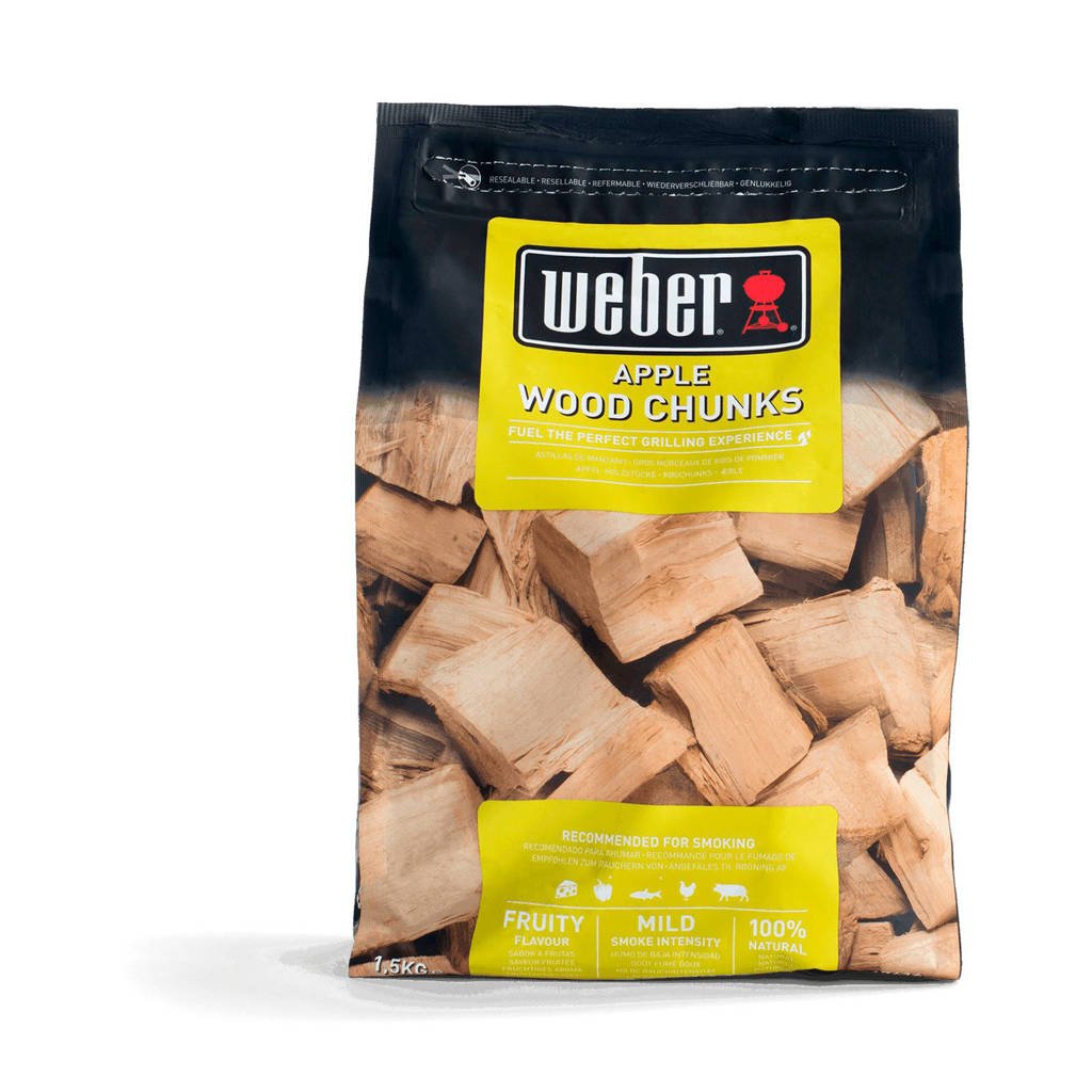 Weber houtblokjes Apple