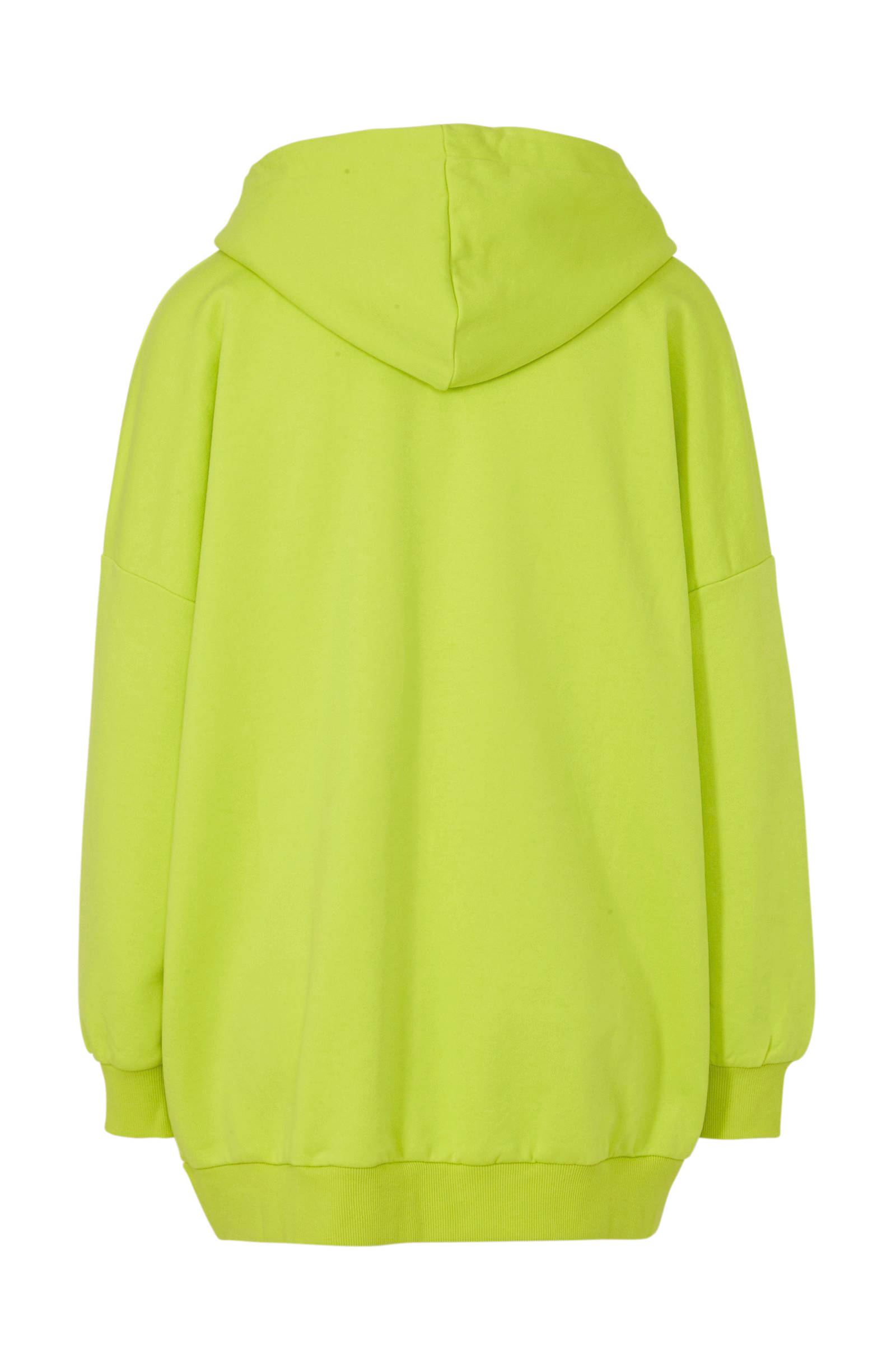 neon groen hoodie