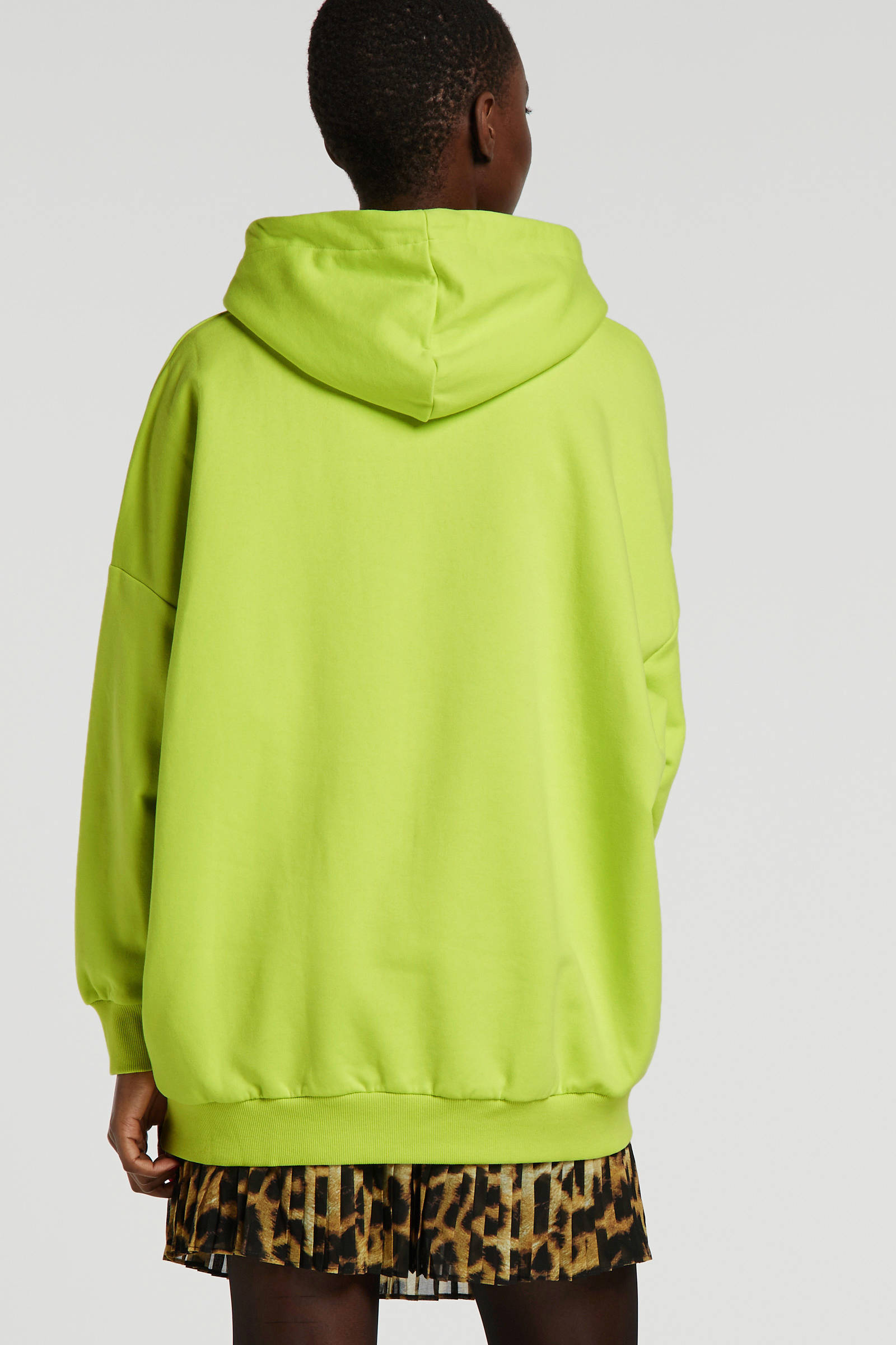 neon groen hoodie