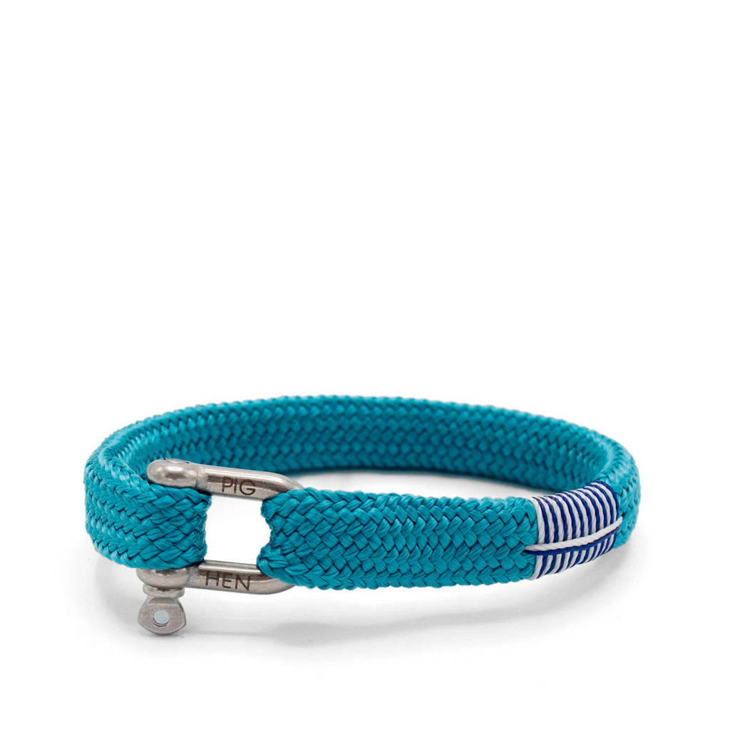 Pig & Hen Hr armband Sharp Simon, Sky blue