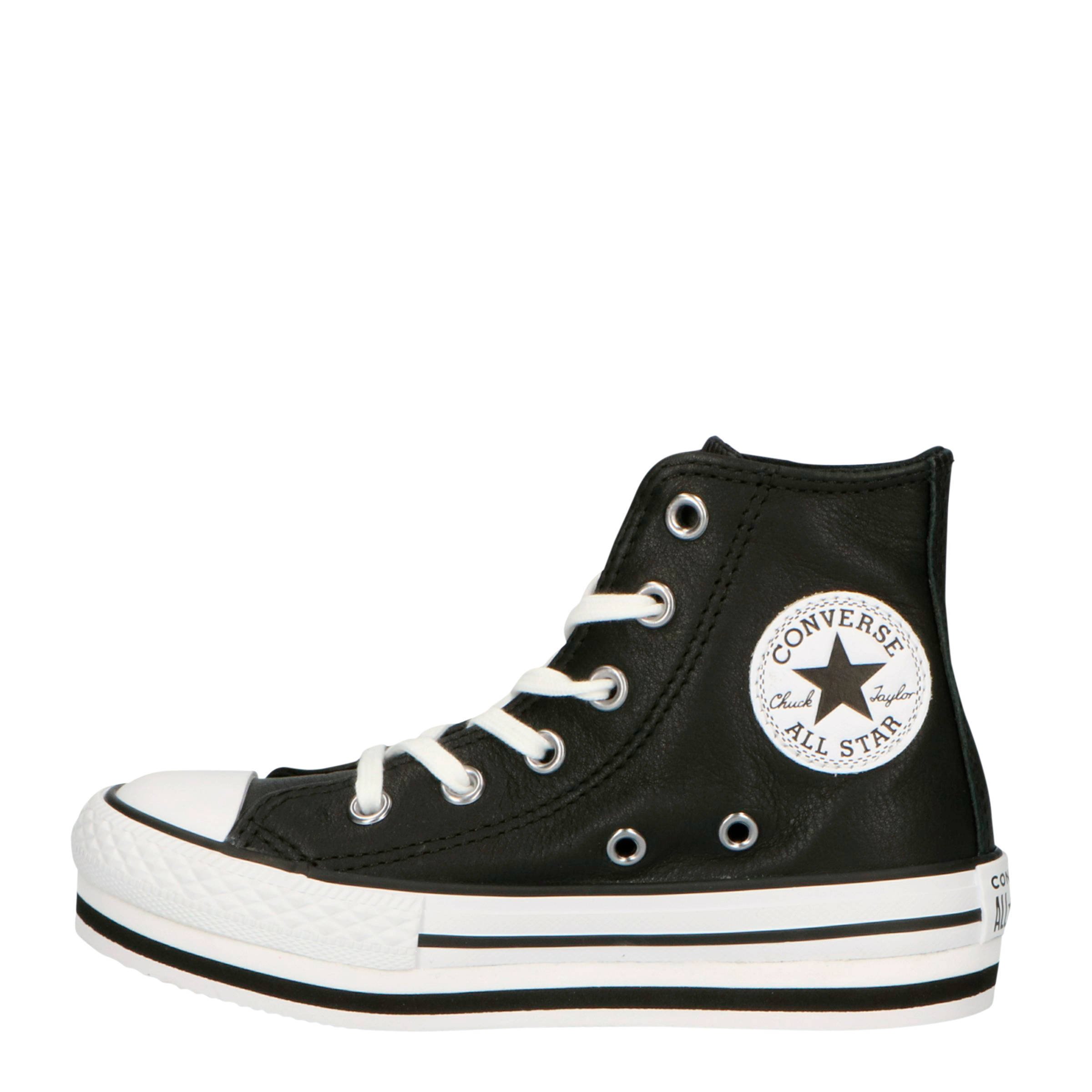 Converse Chuck Taylor All Star Platform Eva Hi Leren Sneakers Met