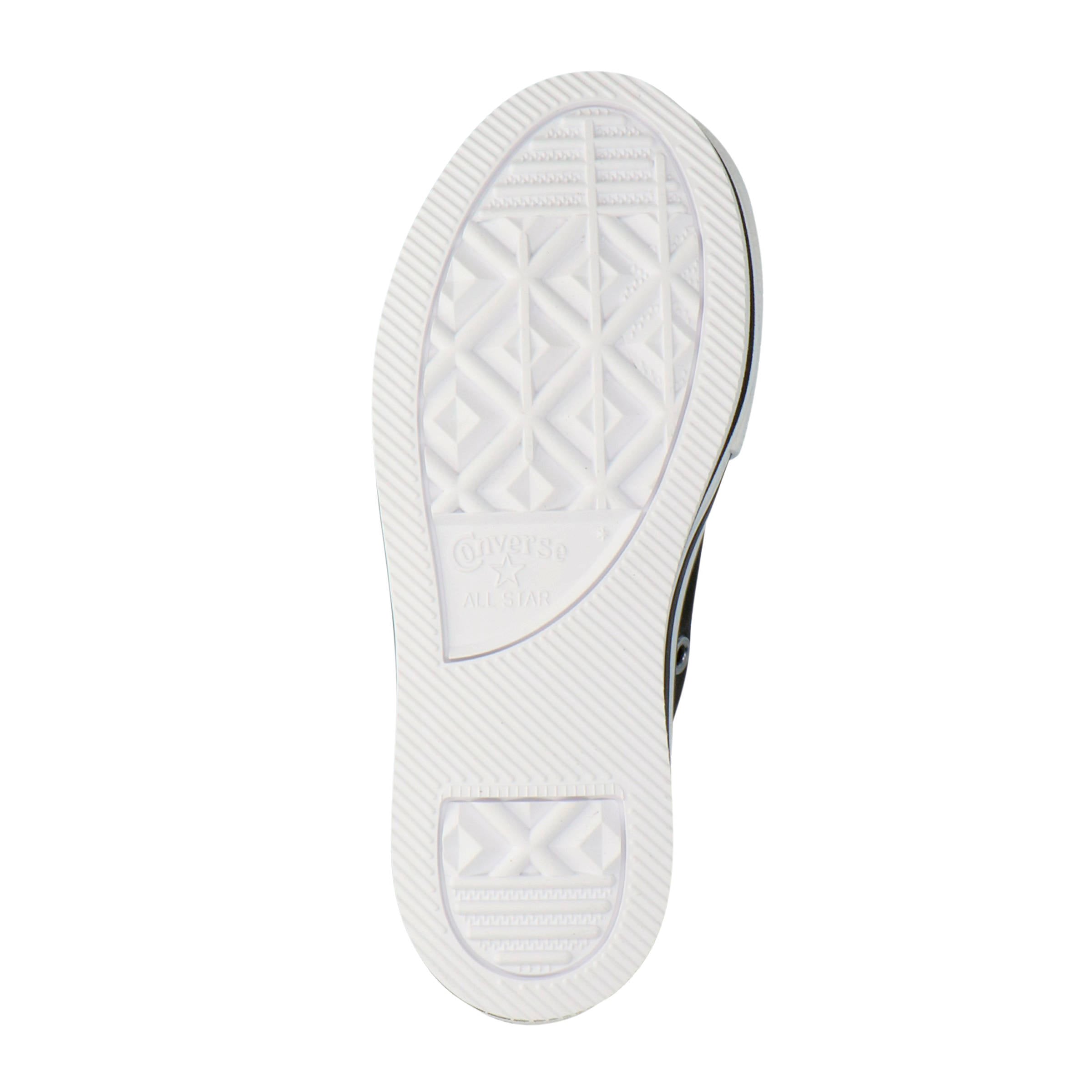 Converse Chuck Taylor All Star Platform EVA Hi leren sneakers met  plateauzool zwart/wit | wehkamp