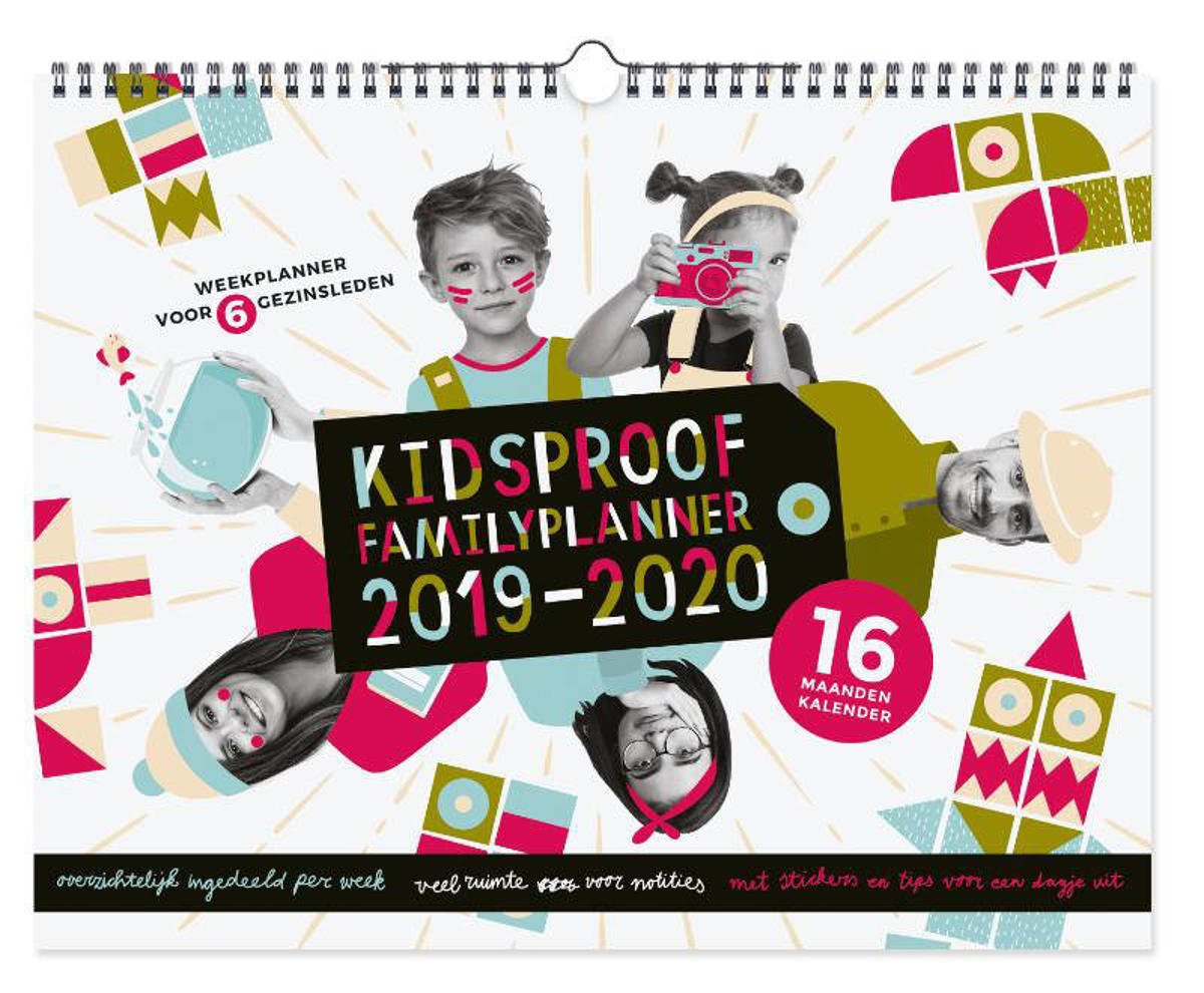Maaike van Steekelenburg Kidsproof Familyplanner 20192020 wehkamp
