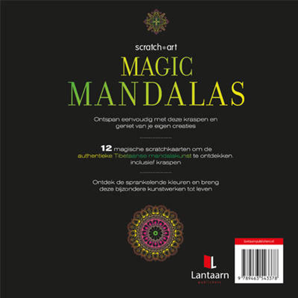 Scratch art Magic Mandalas wehkamp