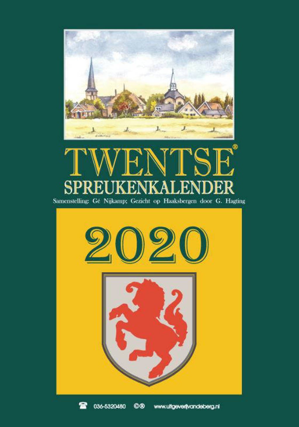 Twentse spreukenkalender 2020 - Gé Nijkamp