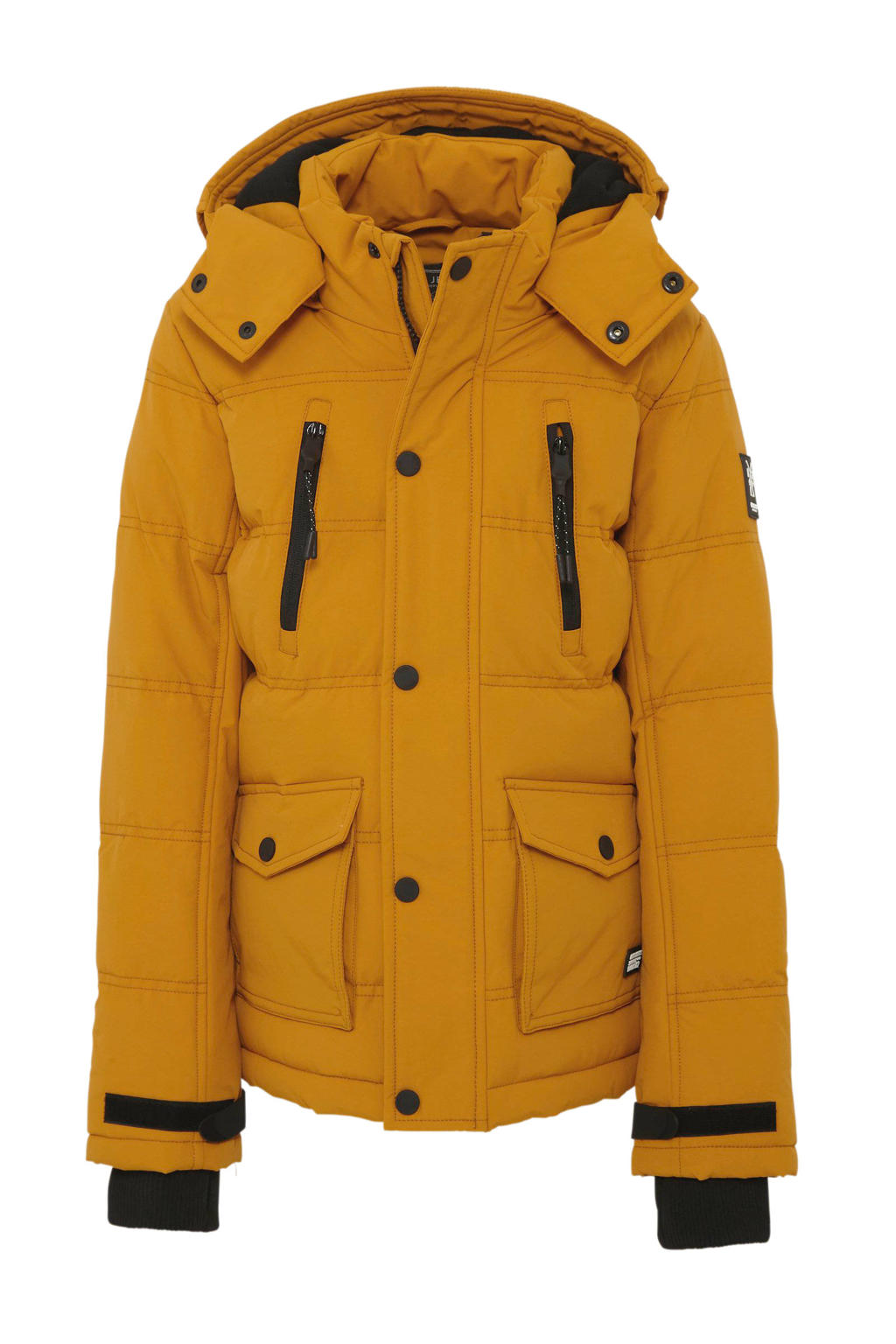 Cars winterjas Gearty okergeel