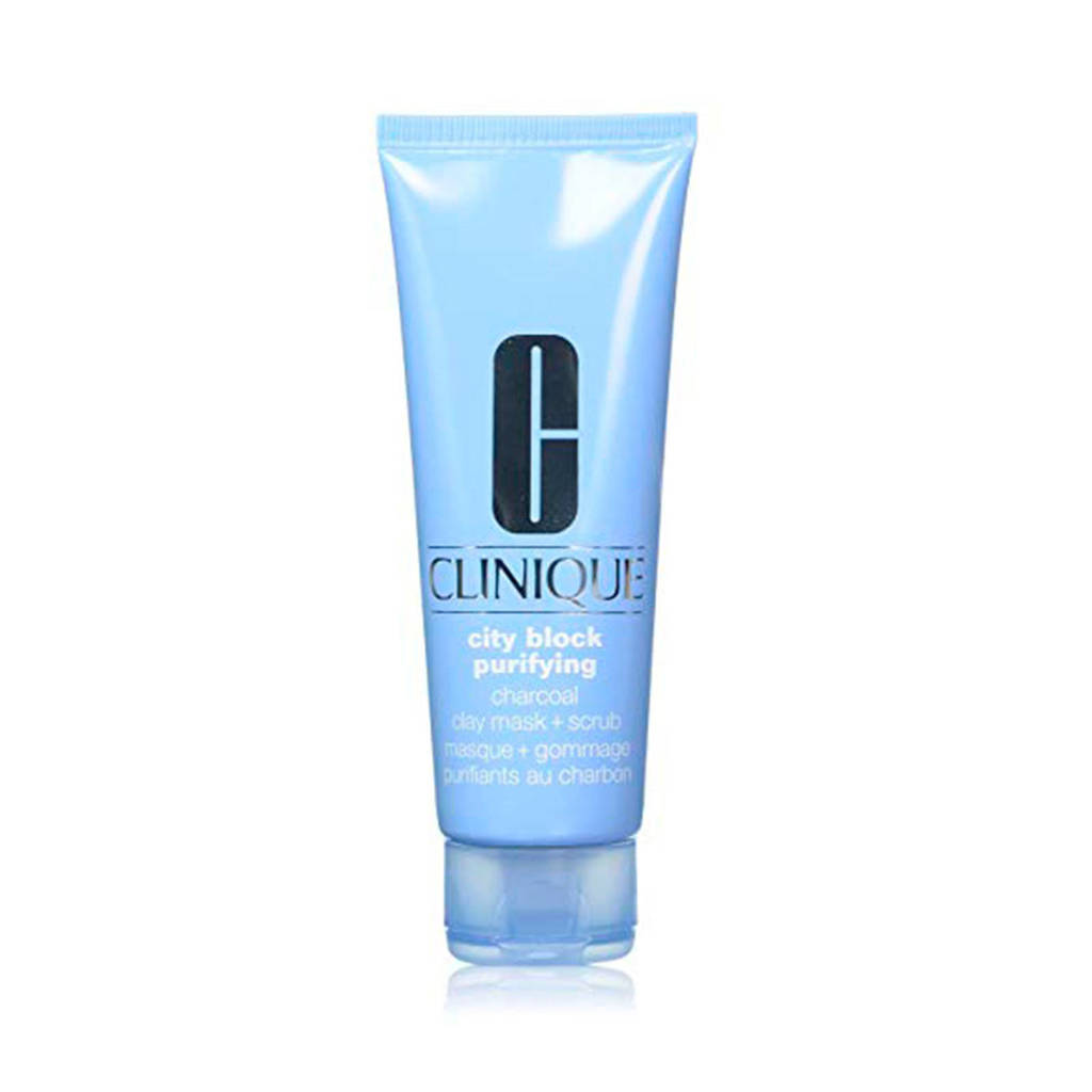 Clinique City Block Charcoal Purifying Clay Mask & Scrub