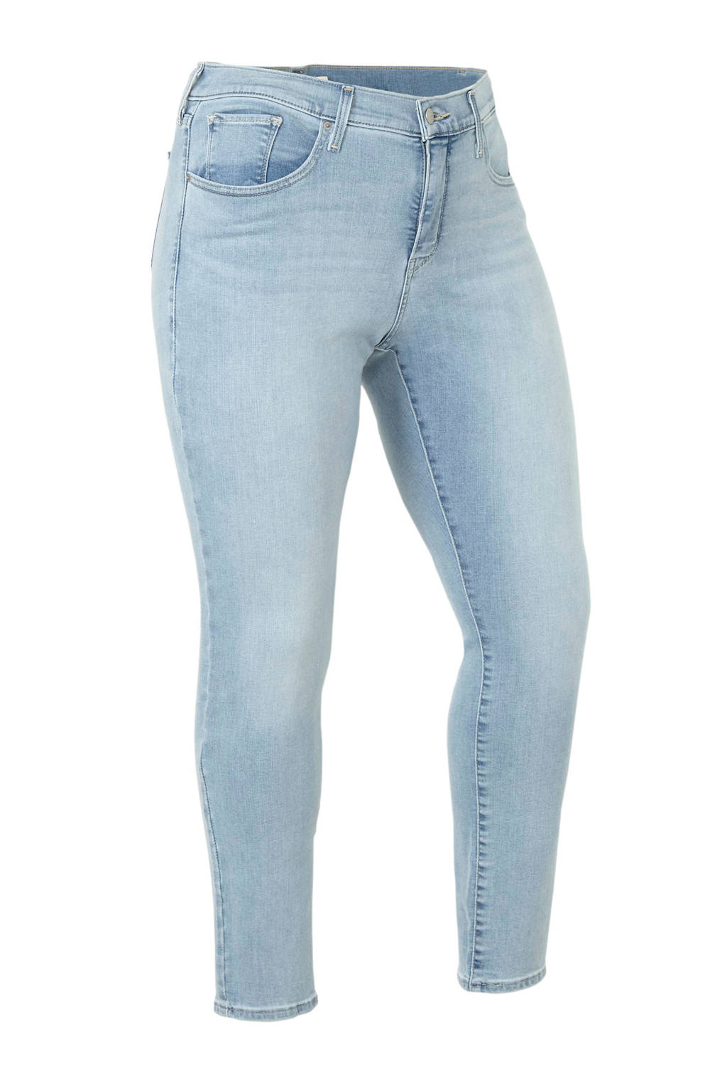 Levi S Plus Shaping Skinny Skinny Jeans Lichtblauw Wehkamp