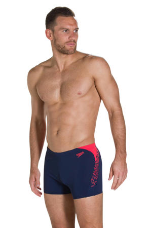 Endurance 10 zwemboxer Boom Splice marine/rood