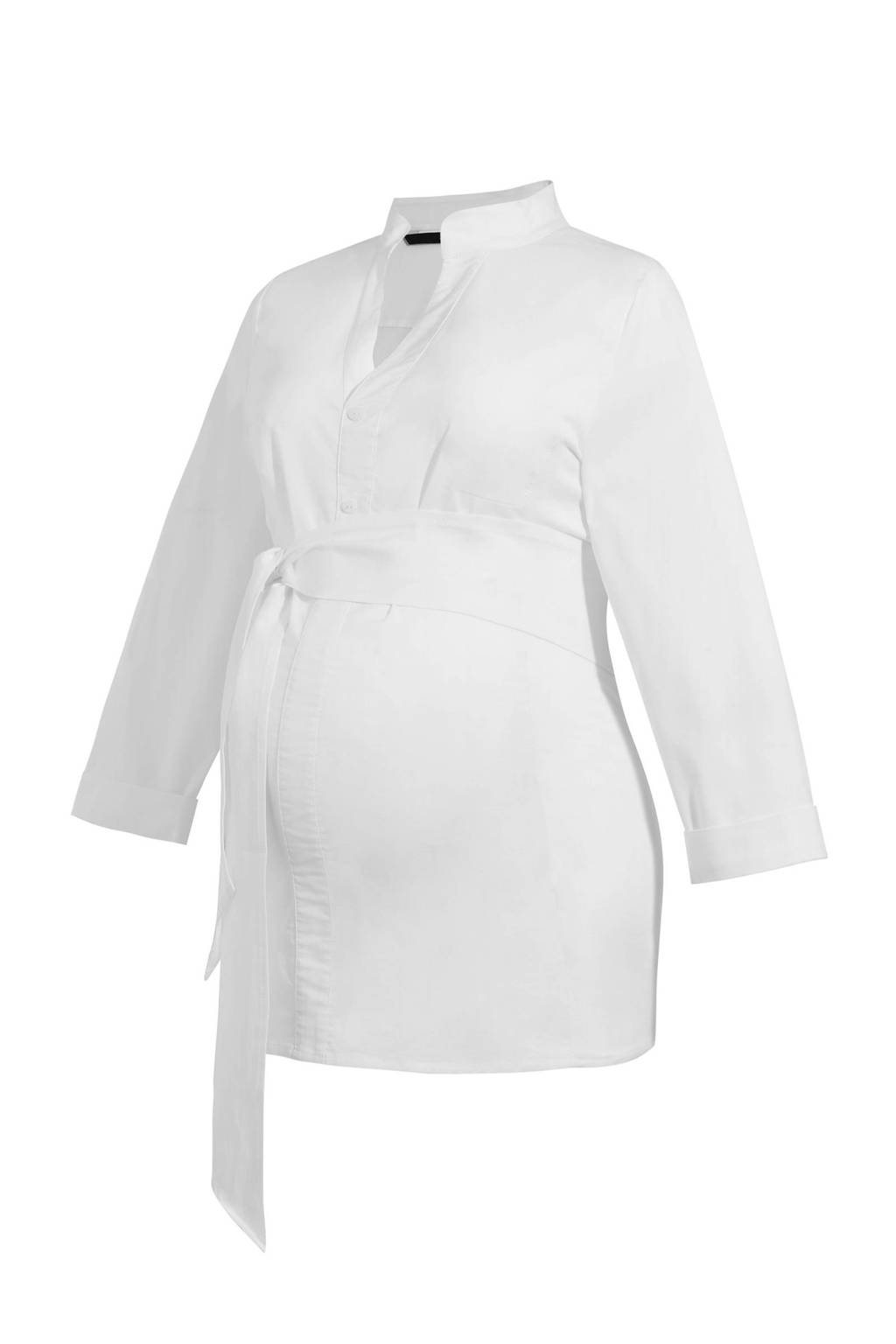9Fashion zwangerschaps- en voedingstop Orto wit, Wit