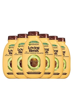 Avocado Olie & Karité Boter shampoo - 6 x 300 ml - voordeelverpakking