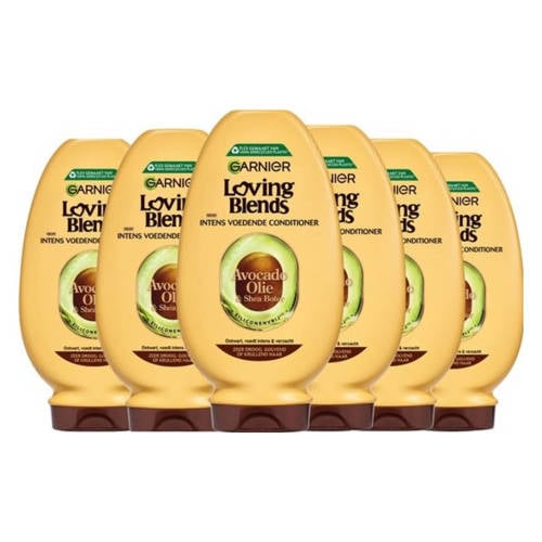 Garnier Loving Blends Avocado Olie & Karite Boter conditioner - 6x 250 ml - voordeelverpakking afbeelding