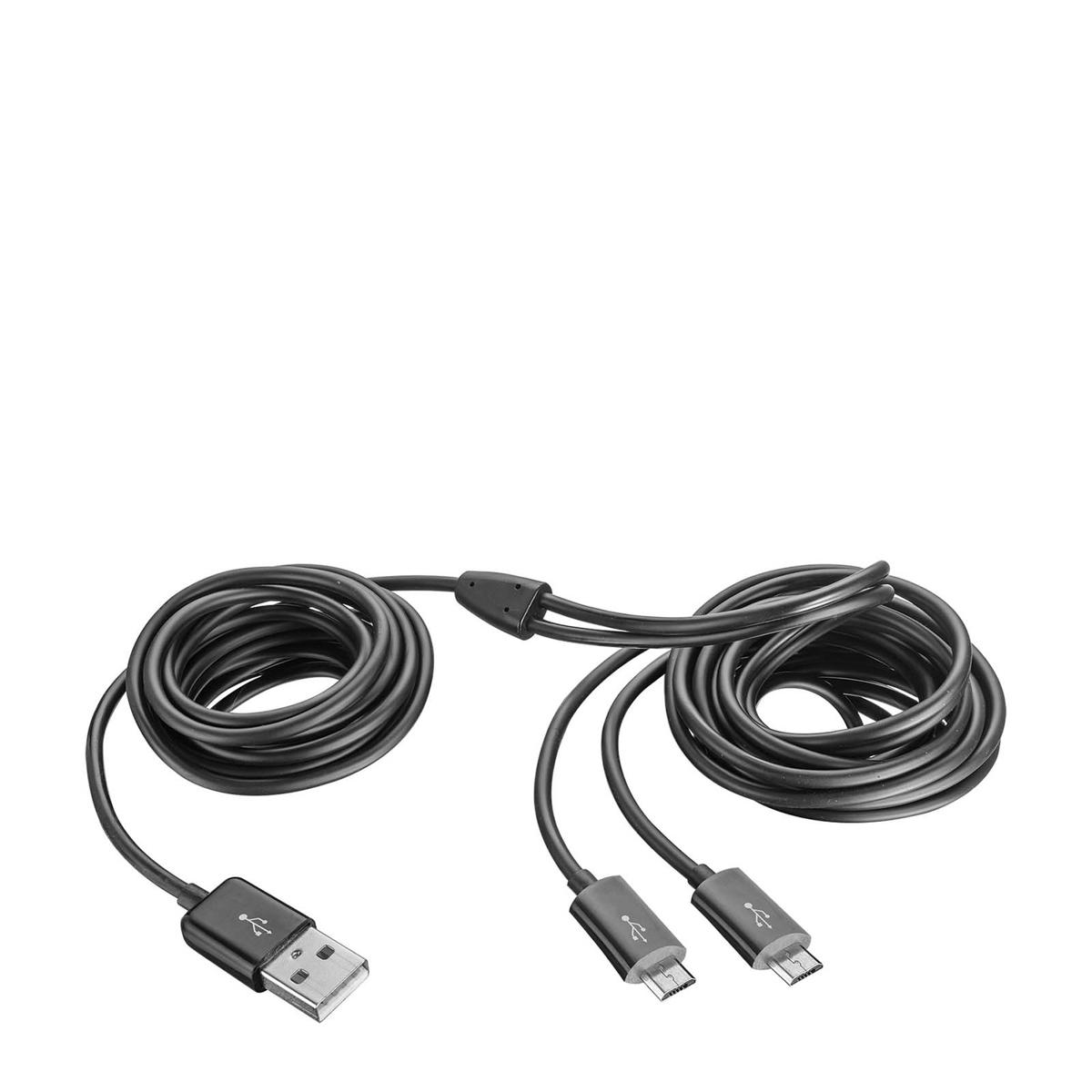 Trust GXT 221 Duo Charge Cable Xbox One controller wehkamp