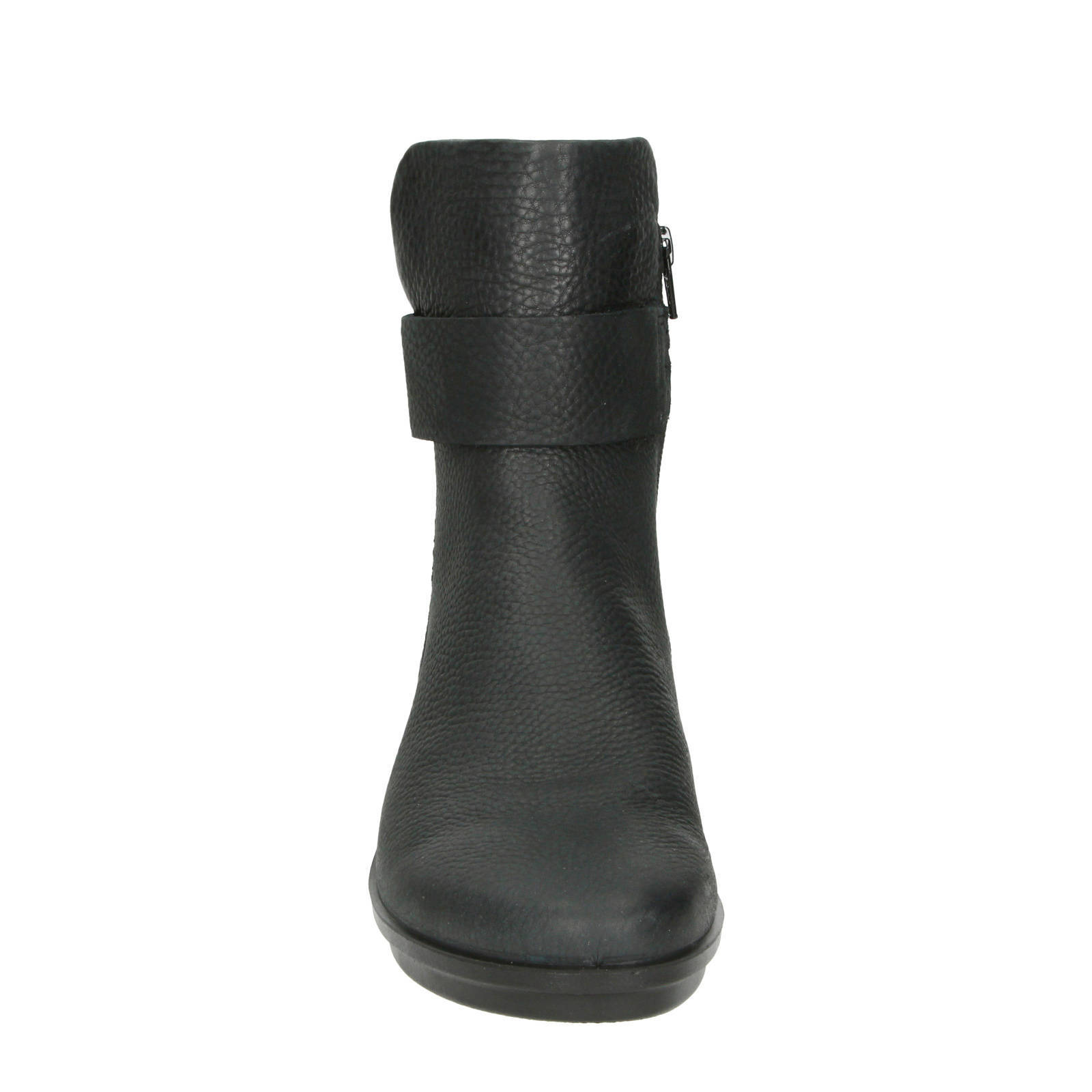 Ecco Skyler nubuck enkellaarzen zwart | wehkamp
