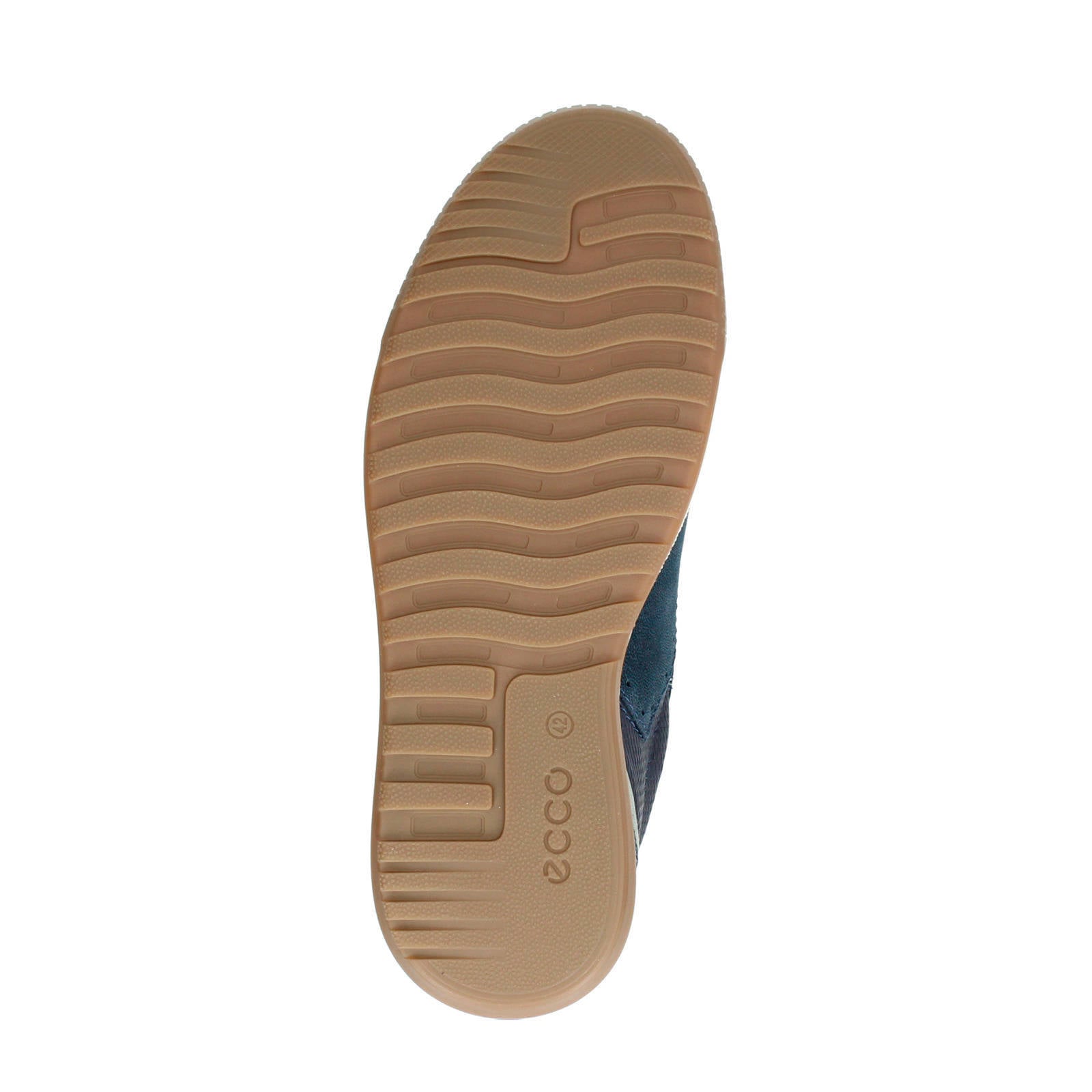 Ecco Byway Tred nubuck sneakers blauw | wehkamp