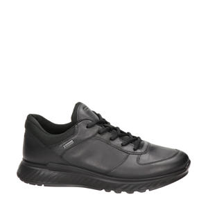 Exostride leren veterschoenen zwart