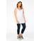 YOEK cropped high waist skinny jeans dark denim