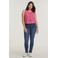 YOEK high waist shaping skinny jeans light denim