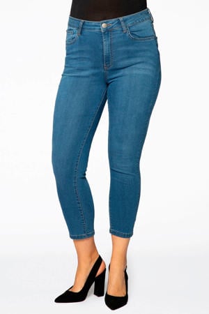 cropped high waist skinny jeans light denim