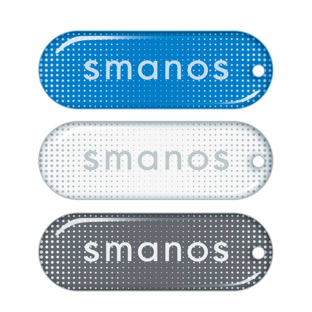 Smanos TG-20 RFID tag, Wit,blauw