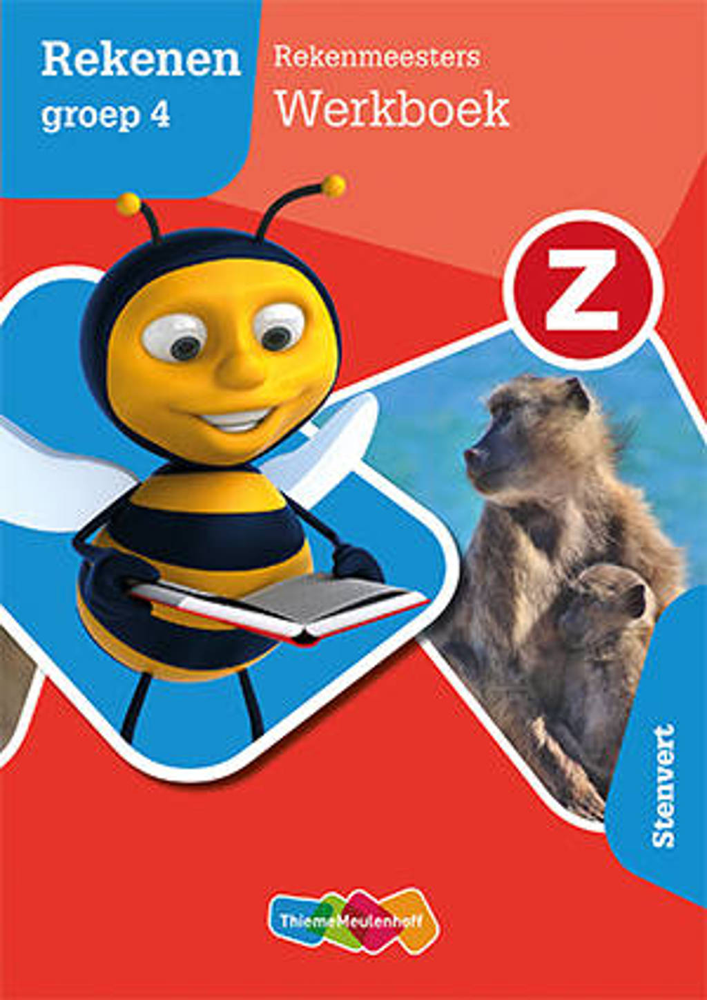 Z-Rekenen Rekenmeesters Stenvert groep 4 Werkboek - Lidy Groen