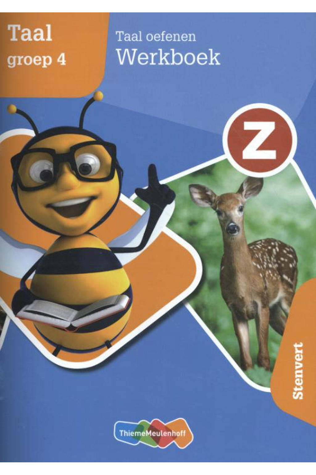 Z-Taal Taal oefenen groep 4 Werkboek - Paul Bemelen