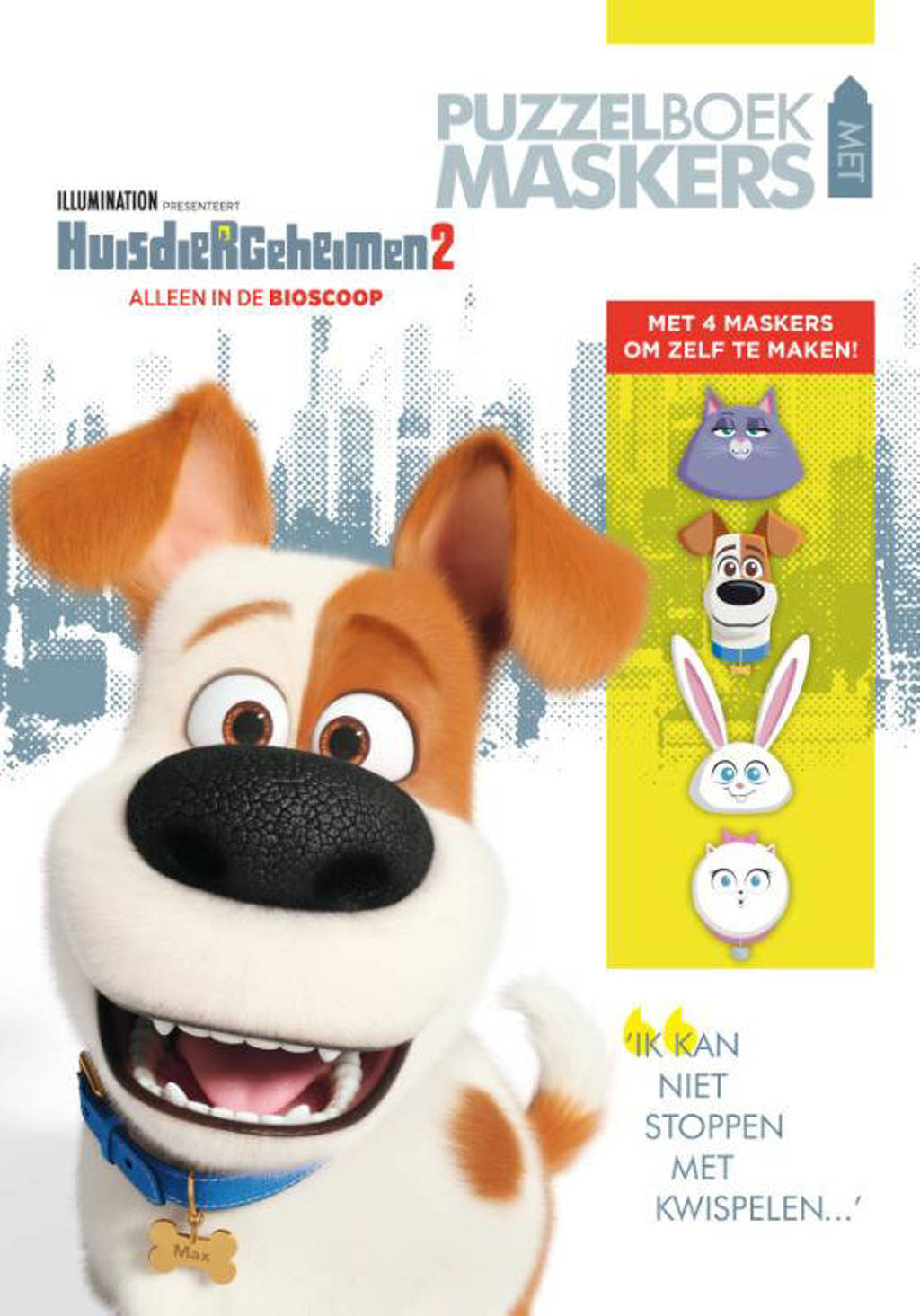 Huisdiergeheimen: Puzzelboek met maskers - Allerlei