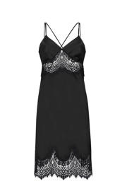 thumbnail: Hunkemöller slipdress met kant zwart